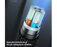 USAMS Kabel pleciony U55 2A micro USB zielony 1m - 1569104 - zdjęcie 4
